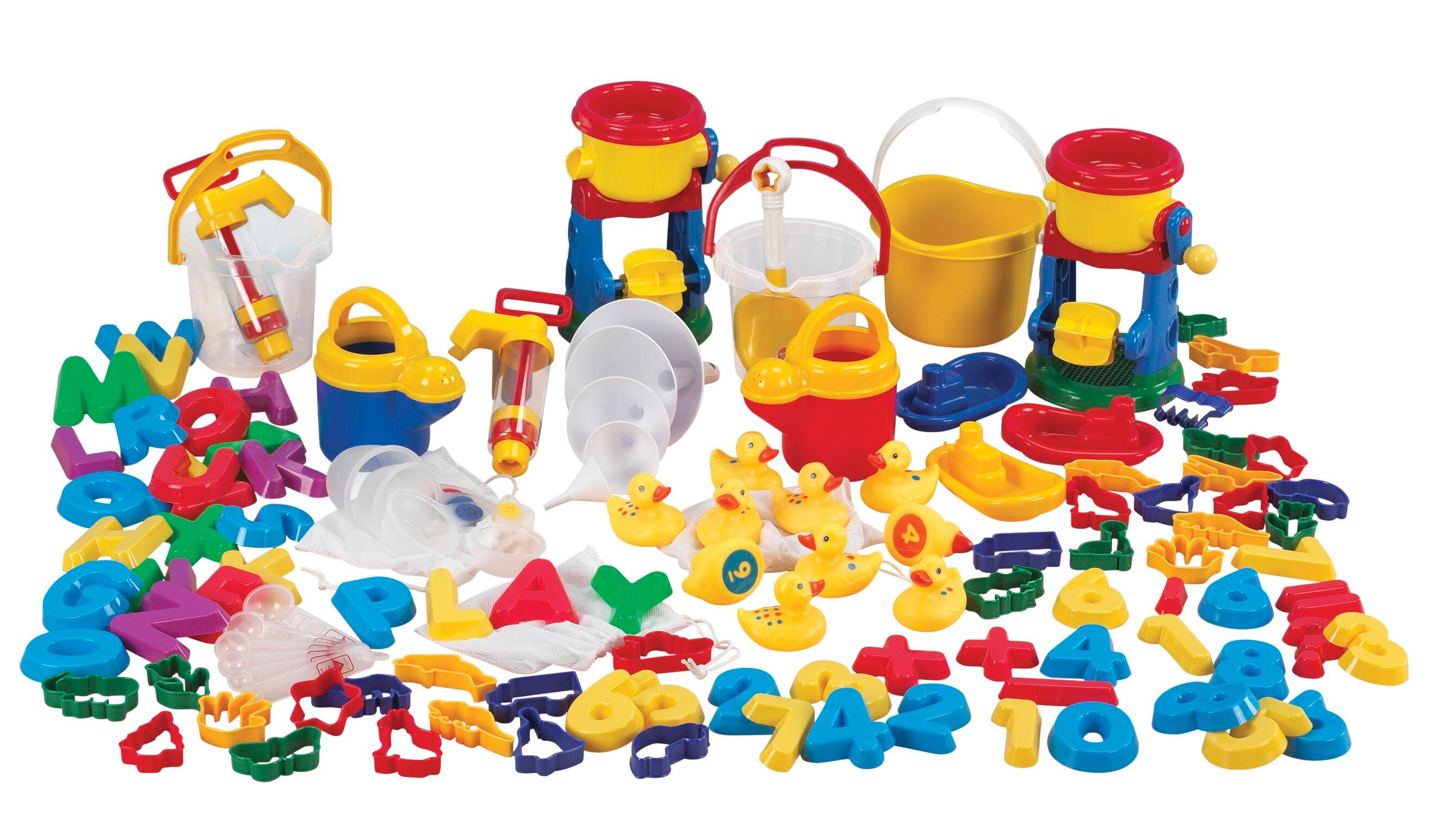 KIT SAND AND WATER EARLY LEARNING PKG SET OF 100