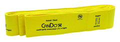 CANDO MULTI-GRIP 6 FOOT EXERCISER X-LIGHT - YELLOW