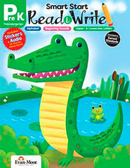 WORKBOOK - SMART START - READ AND WRITE GRADE PREK