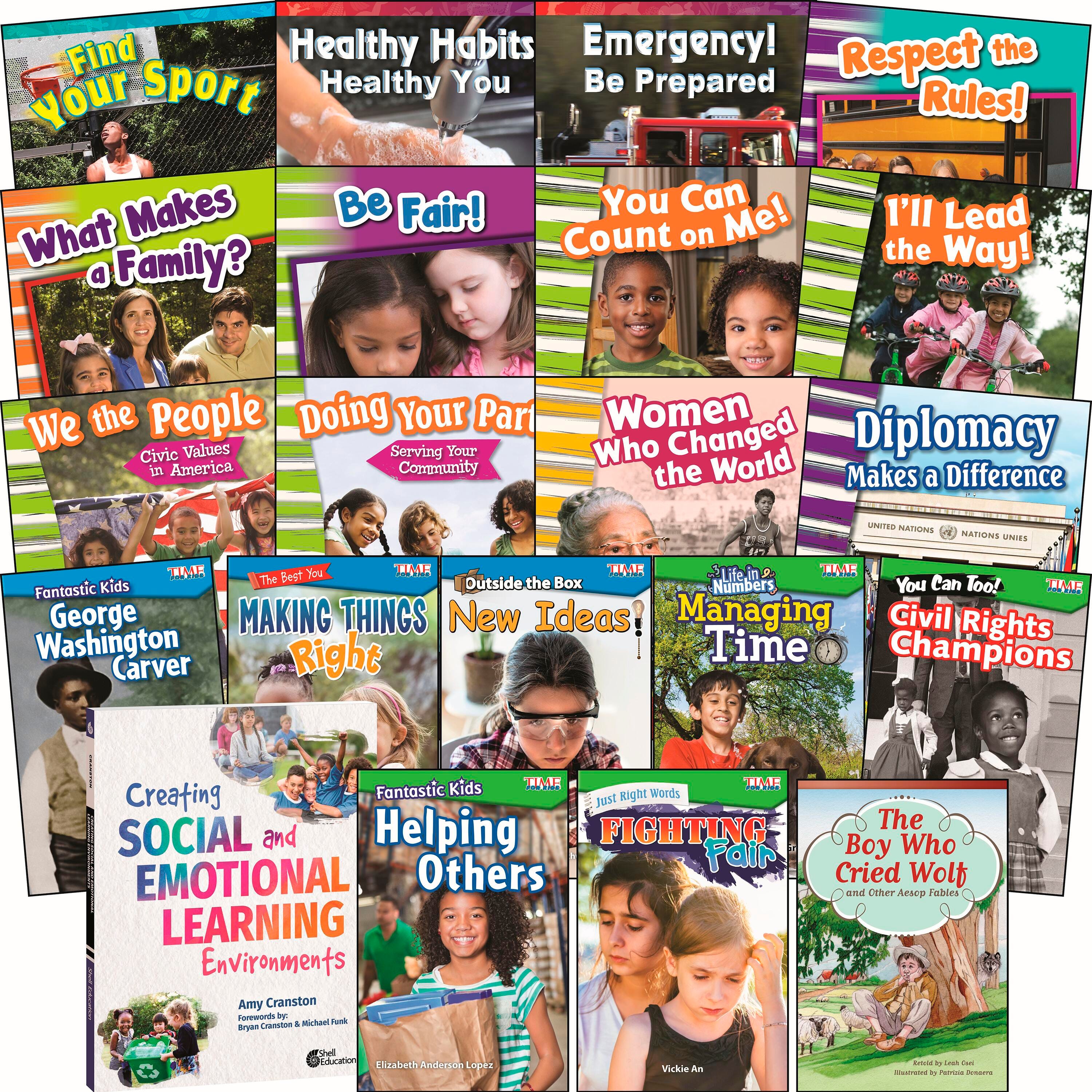 BOOKS SEL 20-BOOK SET + TEACHER RESOURCE FOR GRADES 2-3
