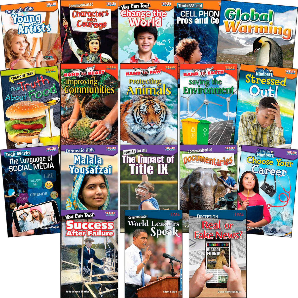 BOOKS SEL 18-BOOK SET FOR GRADES 4-5