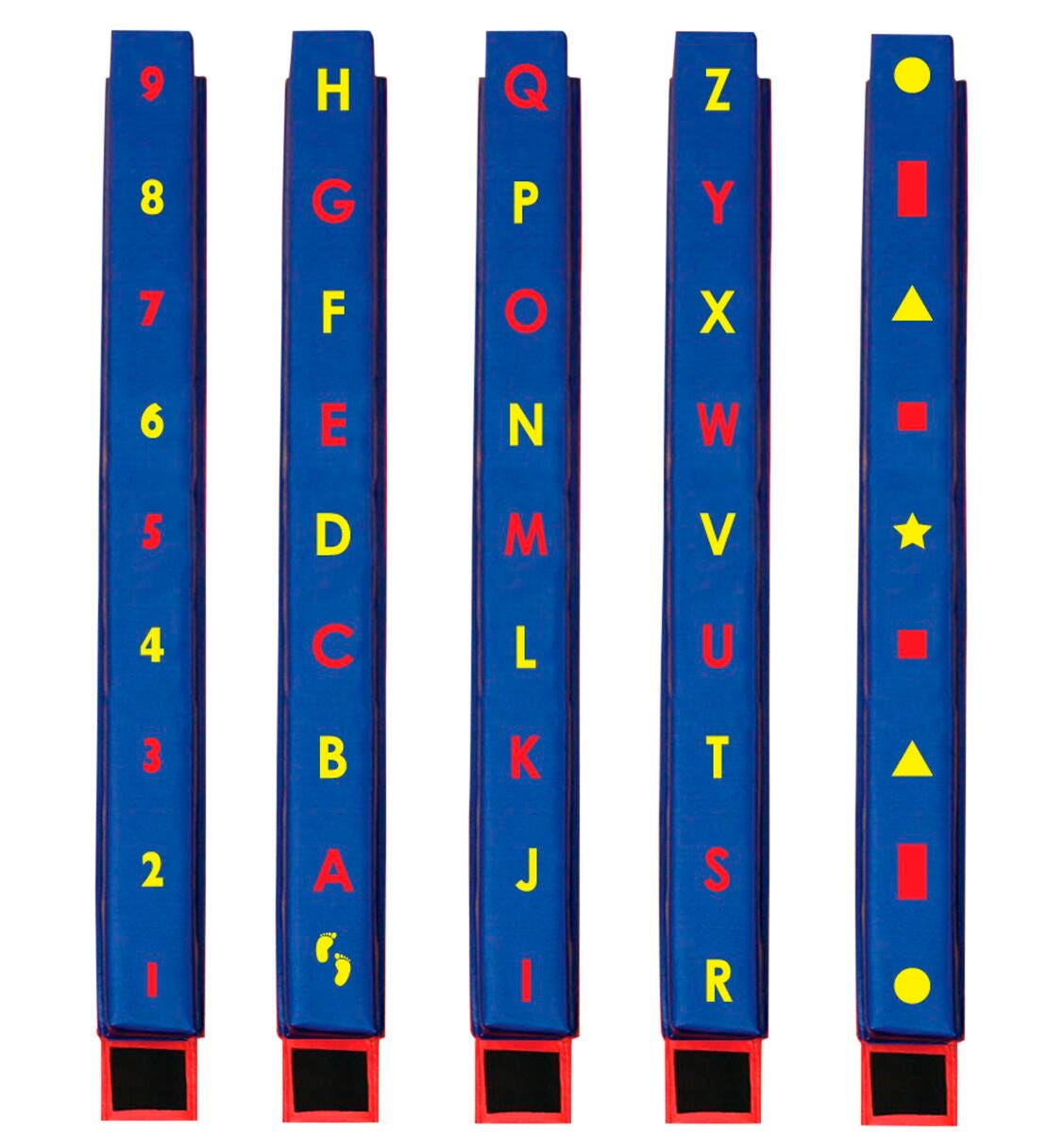 WEEKIDZ BALANCE BEAM NUMBER LETTER 5 BEAMS