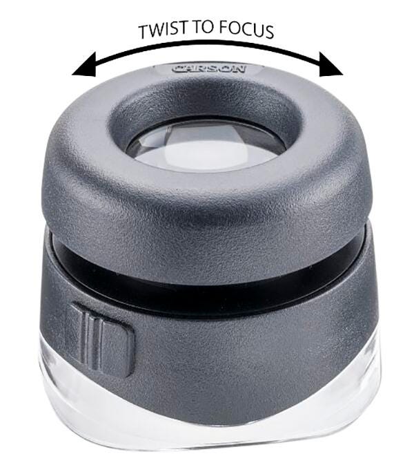 LED VERSALOUPE 10X FOCUSING STAND LOUPE