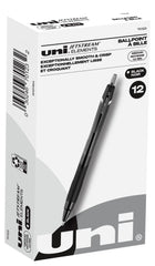 PEN BALLPOINT UNI-BALL JETSTREAM ELEMENTS BLACK PACK OF 12
