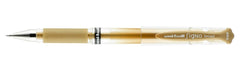 PEN GEL UNI-BALL IMPACT METALLICS GOLD PACK OF 12