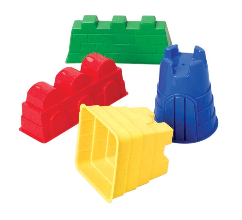 MOLDS SANDCASTLE - SET OF 4