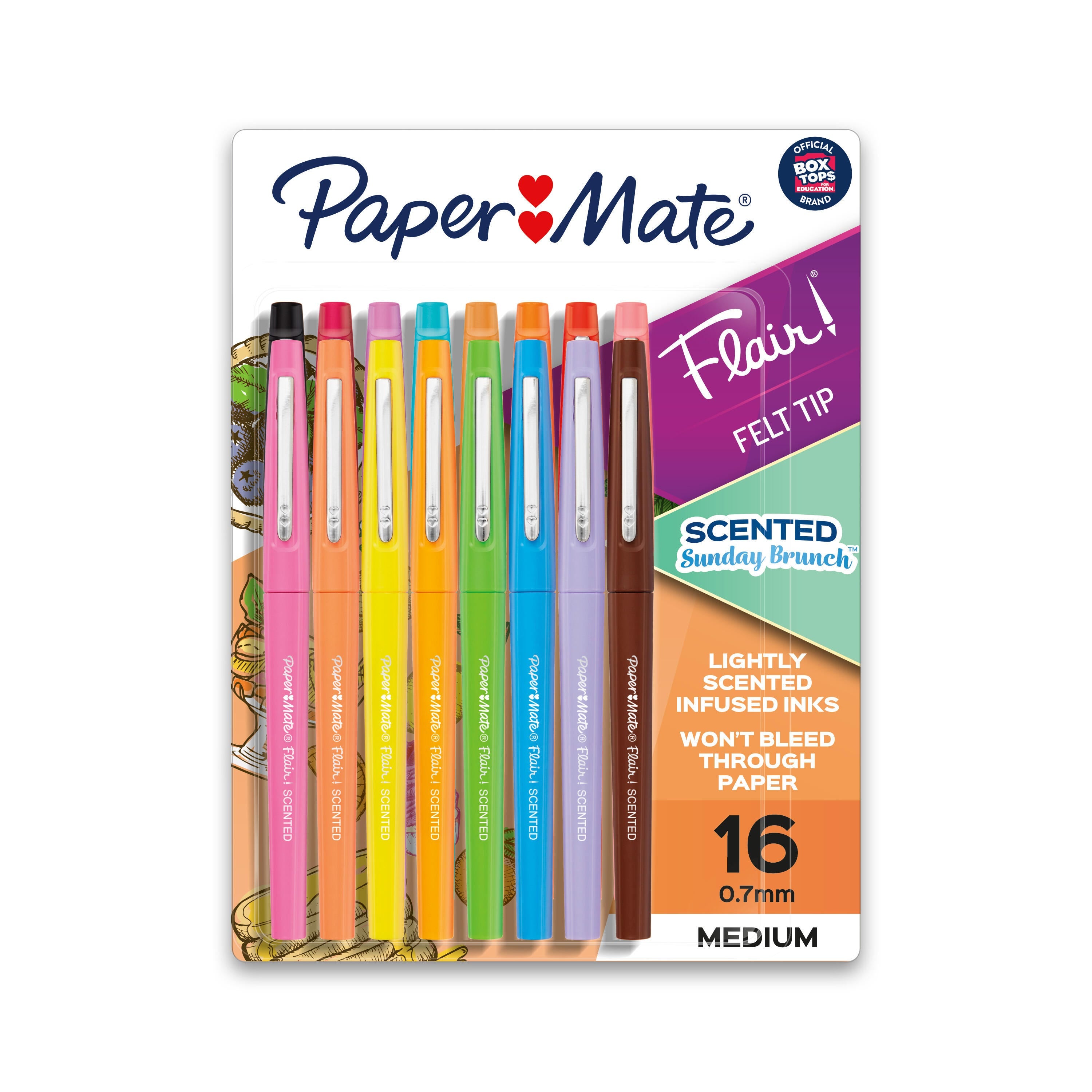 PEN FLAIR SCENTED ASST SET OF 16