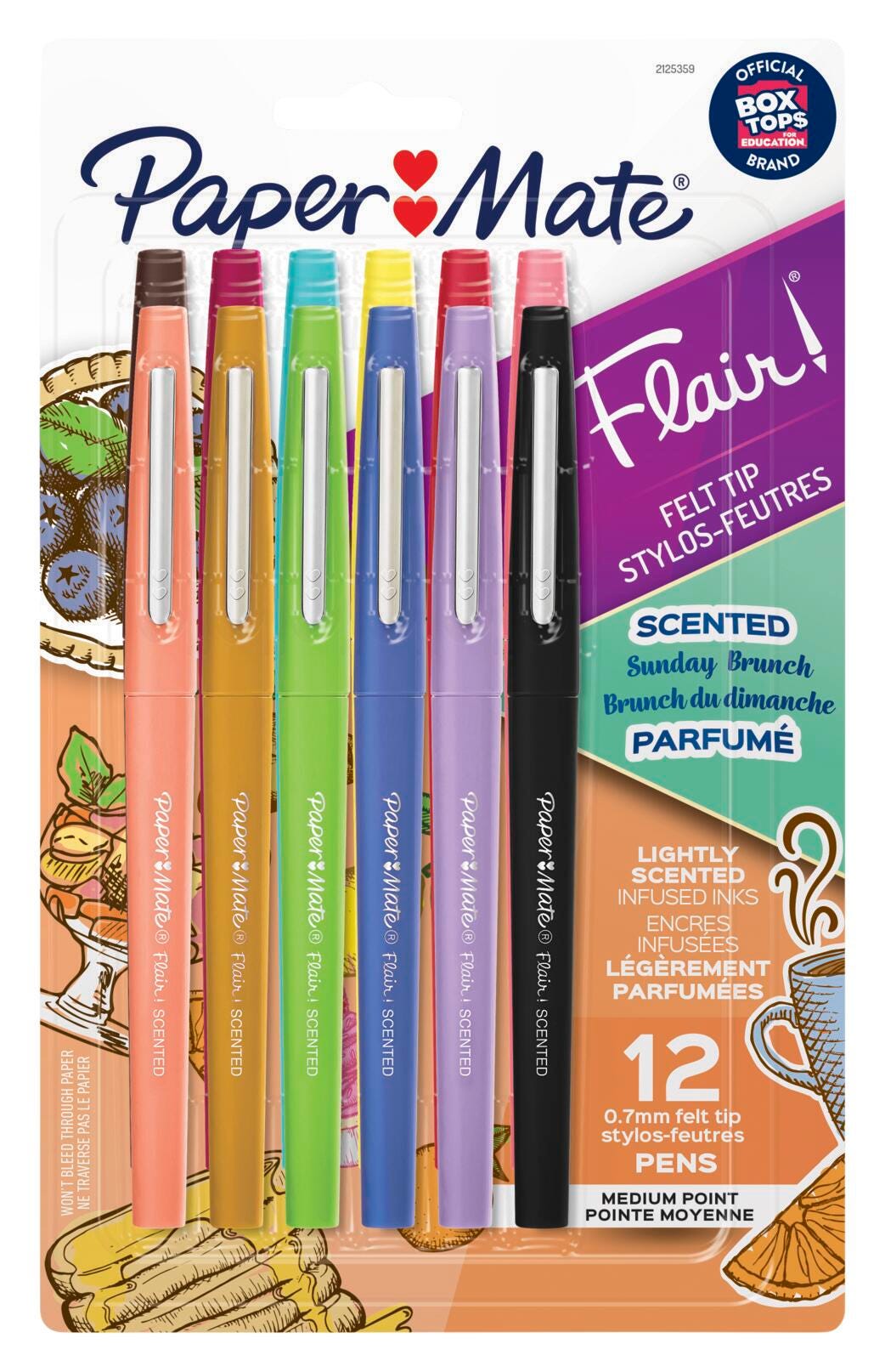 PEN FLAIR SCENTED ASST SET OF 12