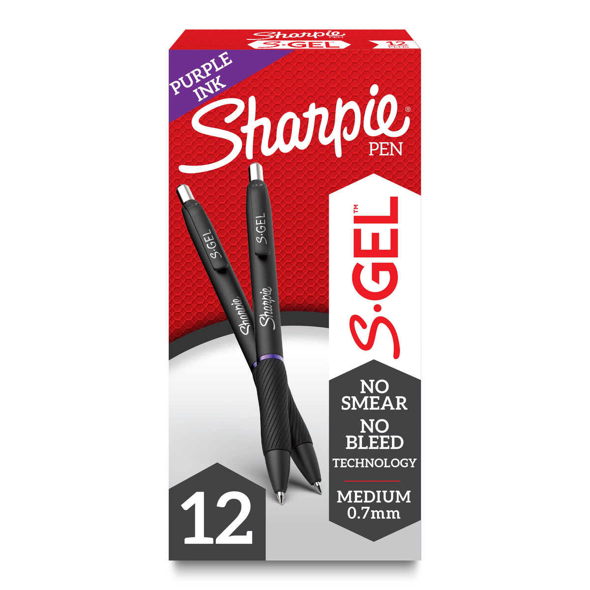PEN SHARPIE GEL 0.7 MM FASHION PURPLE PACK OF 12
