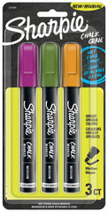 CHALK SHARPIE WET ERASE MARKER ASST SECONDARY SET OF 3
