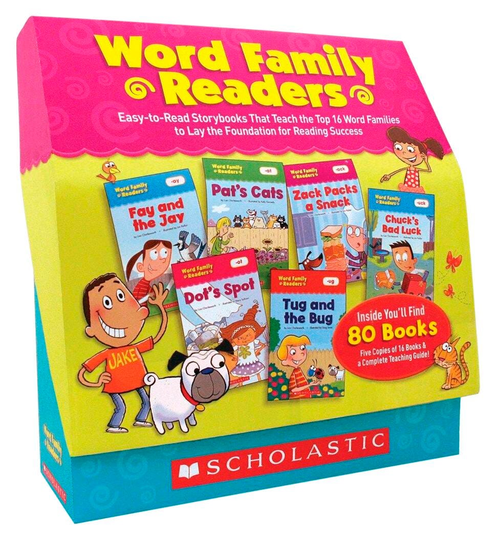 BOOK WORD FAMILY READERS SET