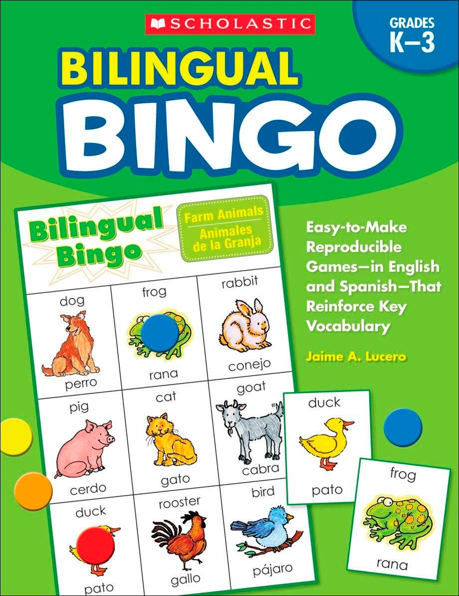 GAME BILINGUAL BINGO