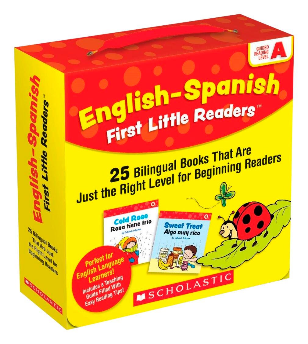 BOOKS ENGLISH-SPANISH FIRST LITTLE READERS A PARENT PACK