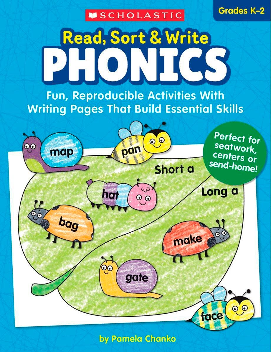 WORKBOOK READ SORT AND WRITE PHONICS