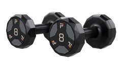 URETHANE DUMBBELLS - PAIR - 8 LBS