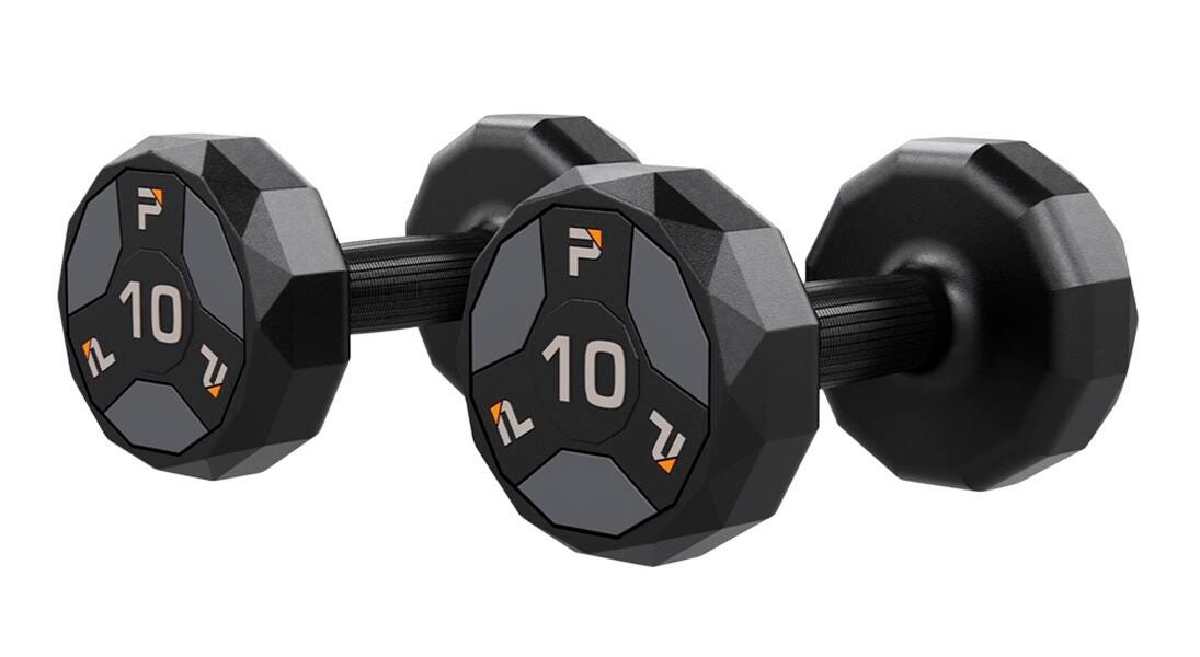 URETHANE DUMBBELLS - PAIR - 10 LBS
