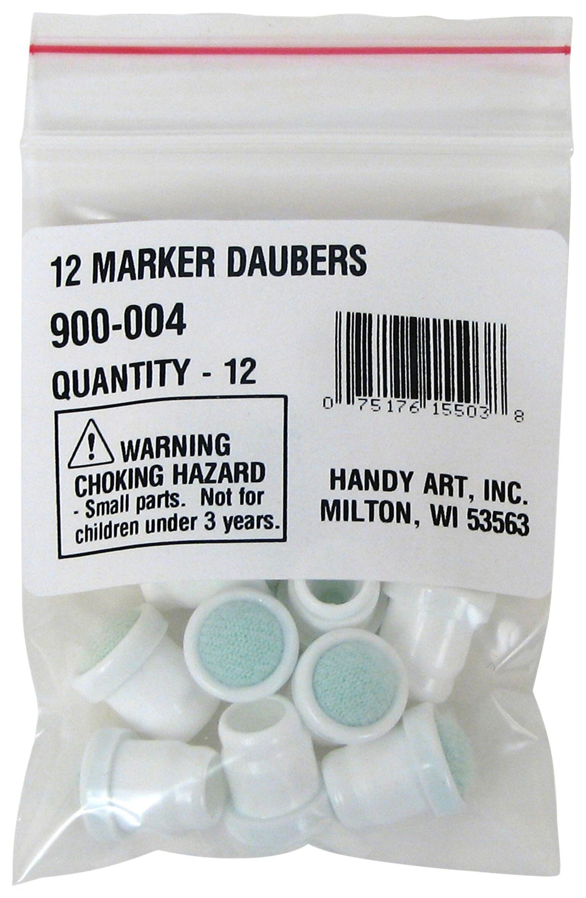 BOTTLE PAINT DAUBER REFILL TIPS PACK OF 12