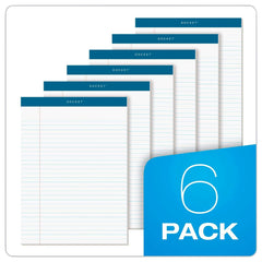 PAPER PAD LEGAL 8.5 X 11.75 IN WHITE 50 SHTS PK OF 6 TOP63416