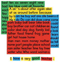 MAGNET SENTENCE BUILDING SET OF 292