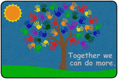 CHILDCRAFT - CARPETS - TOGETHER TREE - RECTANGLE - 6 FT X 9 FT