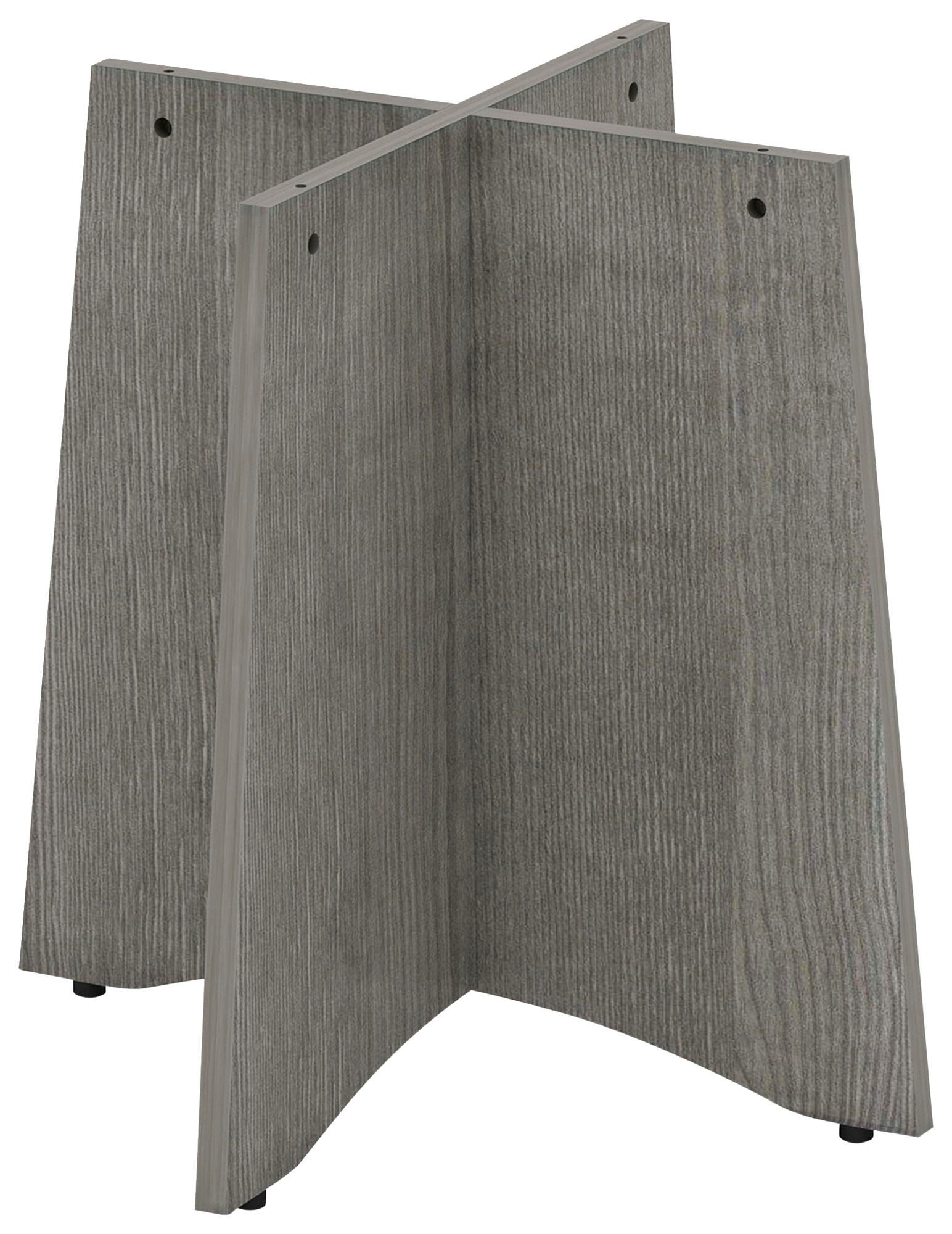 CLASSROOM SELECT - BASE CONFERENCE TABLE ROUND F/42748 WEATHERED CHARCOAL