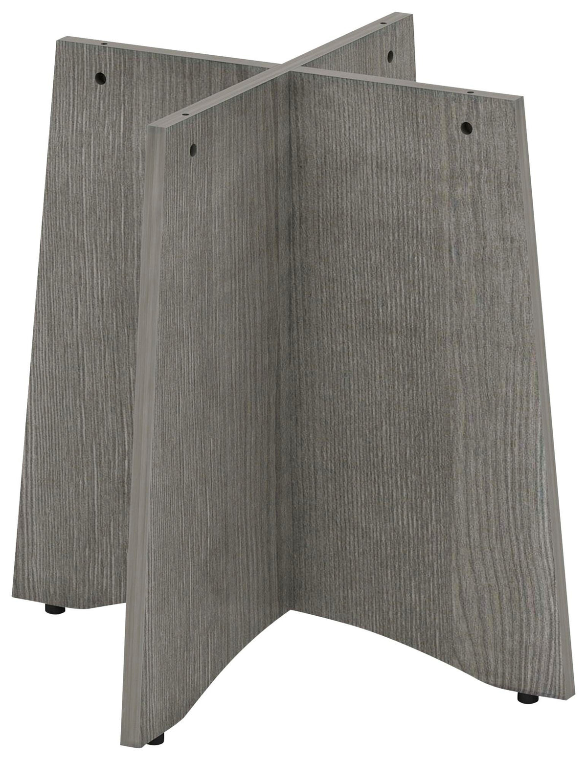 CLASSROOM SELECT - BASE CONFERENCE TABLE ROUND F/42748 WEATHERED CHARCOAL