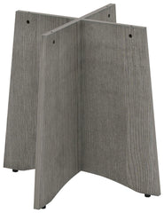 CLASSROOM SELECT - BASE CONFERENCE TABLE ROUND F/42748 WEATHERED CHARCOAL