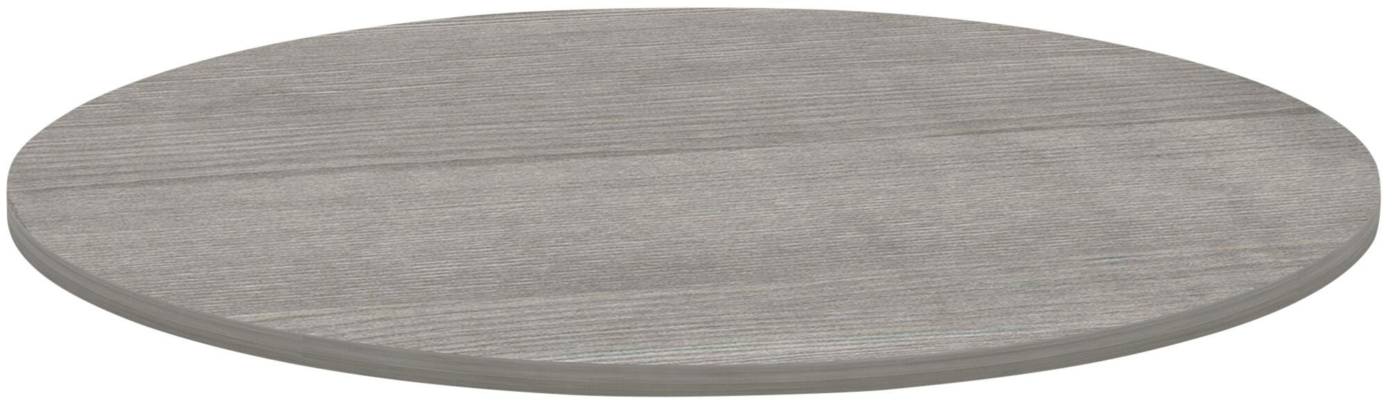 CLASSROOM SELECT - TOP CONFERENCE TABLE ROUND WEATHERED CHARCOAL