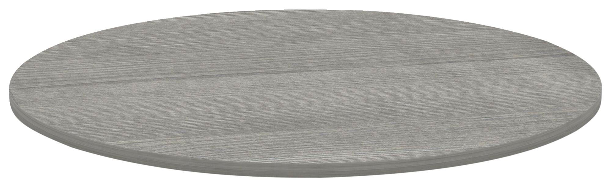CLASSROOM SELECT - ROUND CONFERENCE TABLE TOP 48 IN - LAMINATE - WEATHERED CHARCOAL