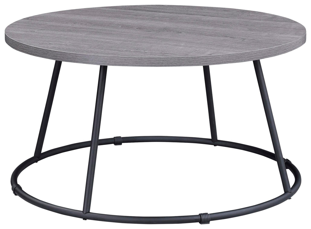 TABLE - COFFEE - ROUND - 31-1/2 D X 16-3/4 H IN - WCHAR