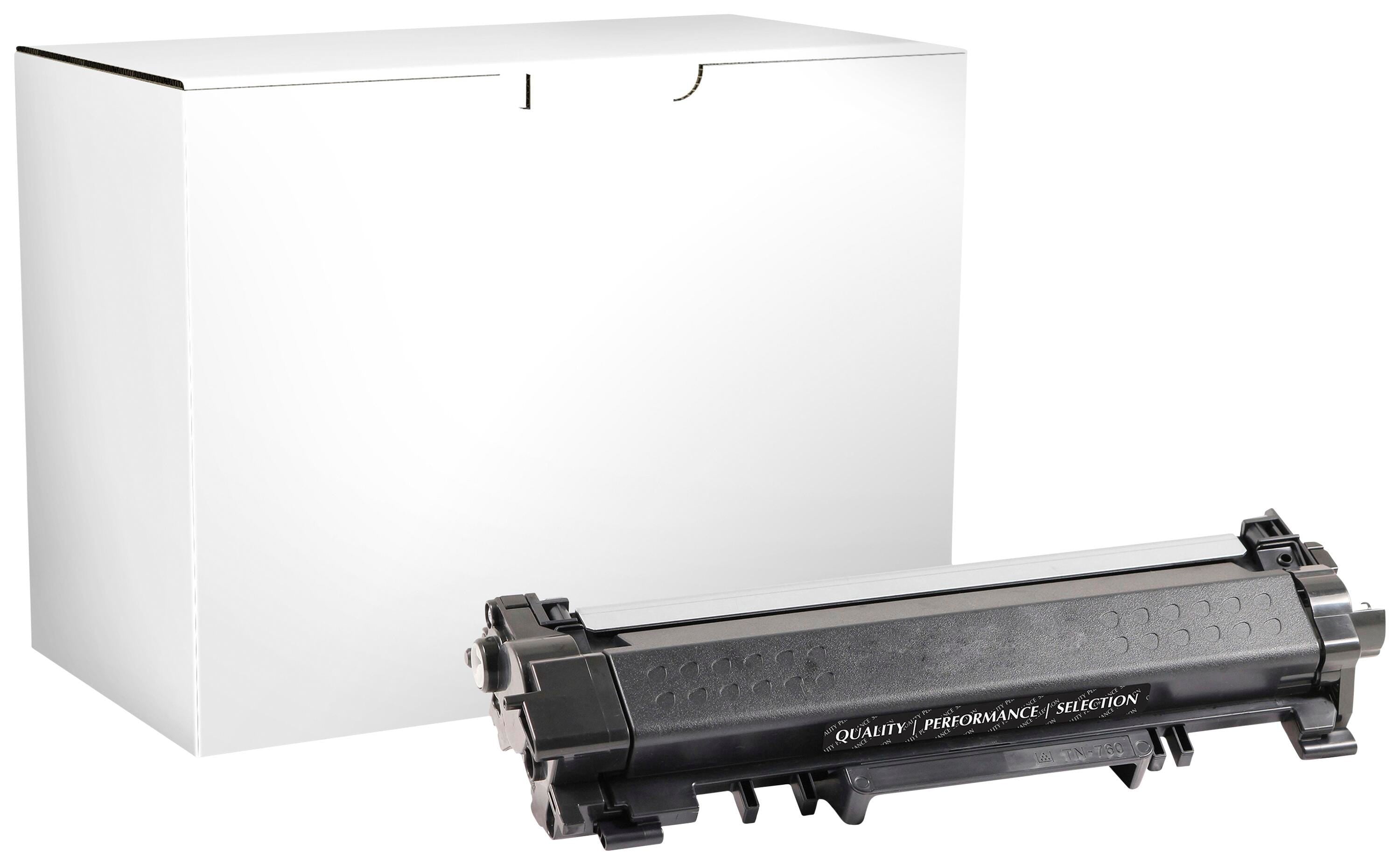 CARTRIDGE INK TONER FOR BROTHER TN760 BLACK ELI02811