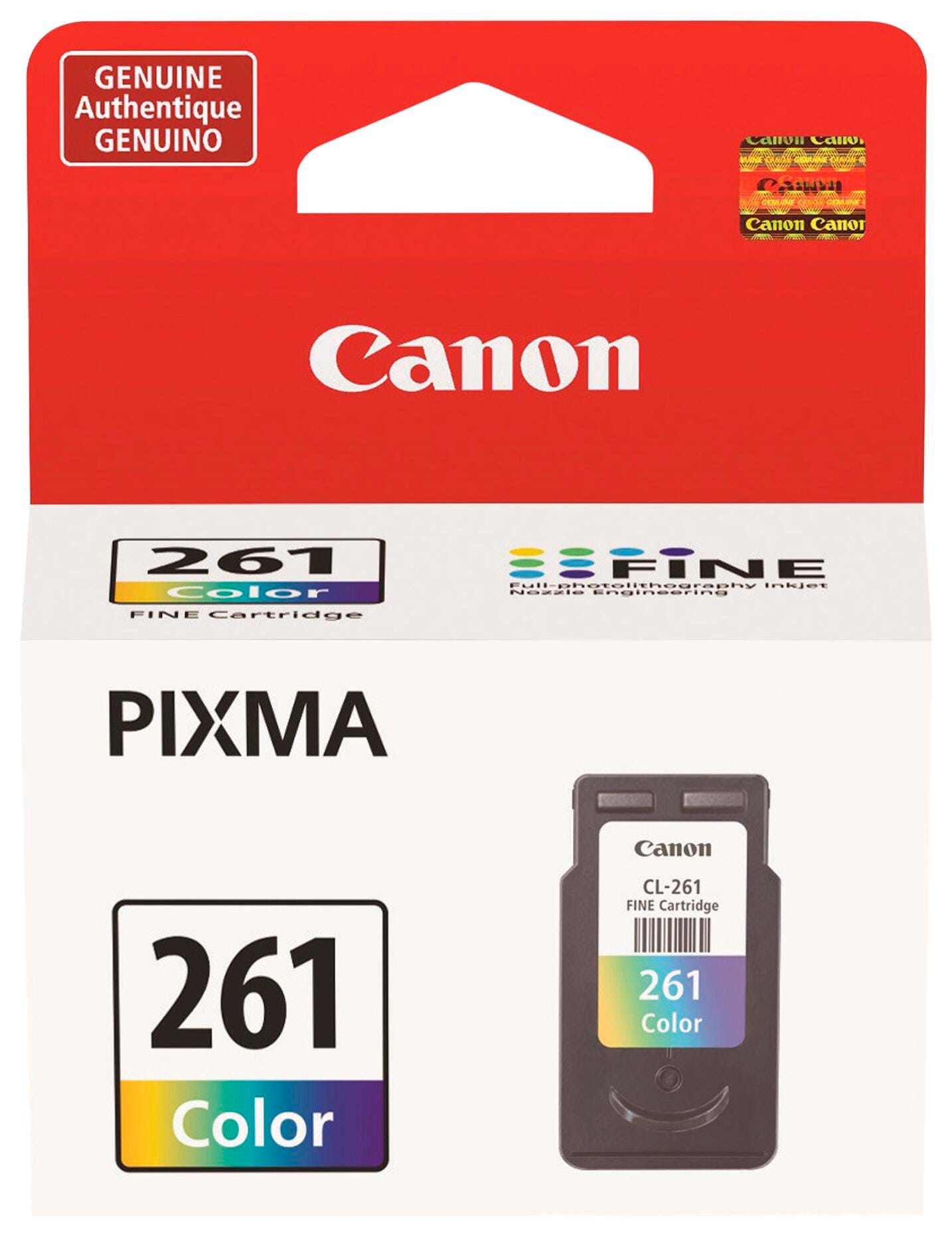 CARTRIDGE INK TONER CANON ORIGINAL CNMCL261 TRI-COLOR