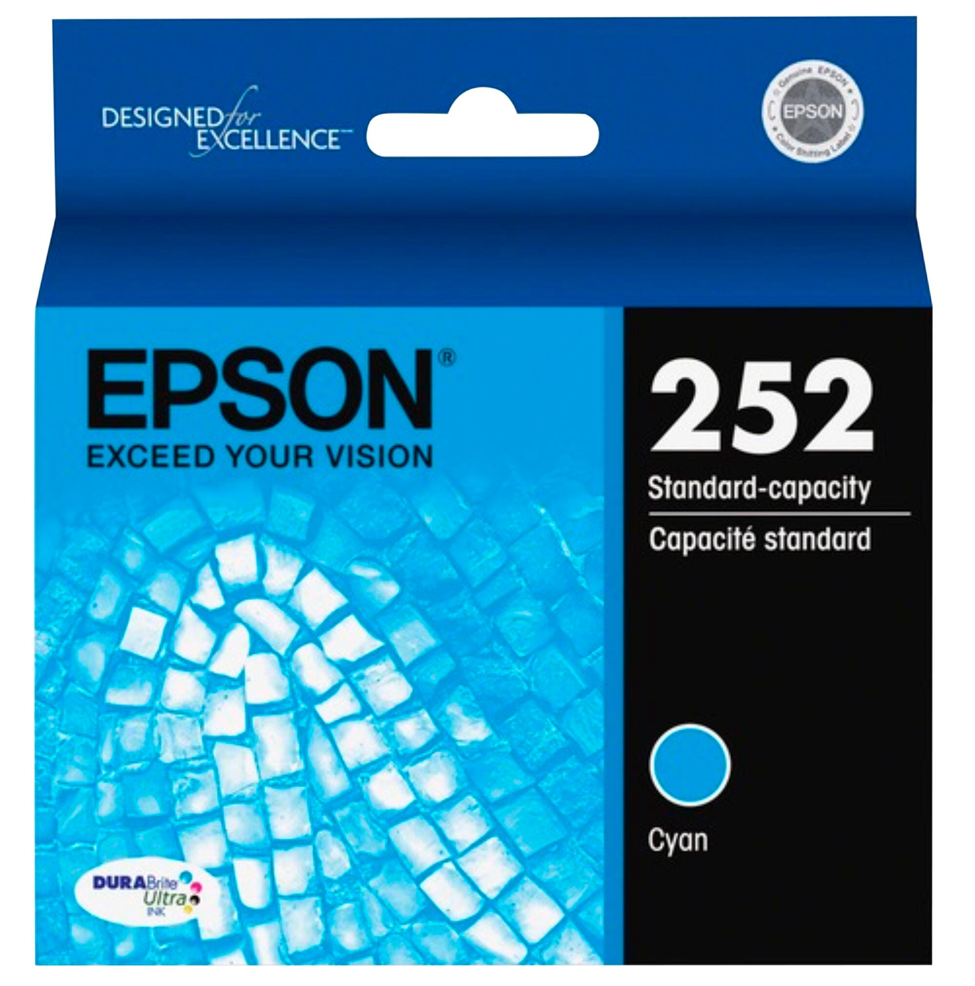 INK TONER CARTRIDGE EPSON DURABRITE EPST252XL220S CYAN