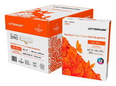 PAPER LETTERMARK PREMIUM 8.5X11 IN 24 LB WHITE CASE OF 10