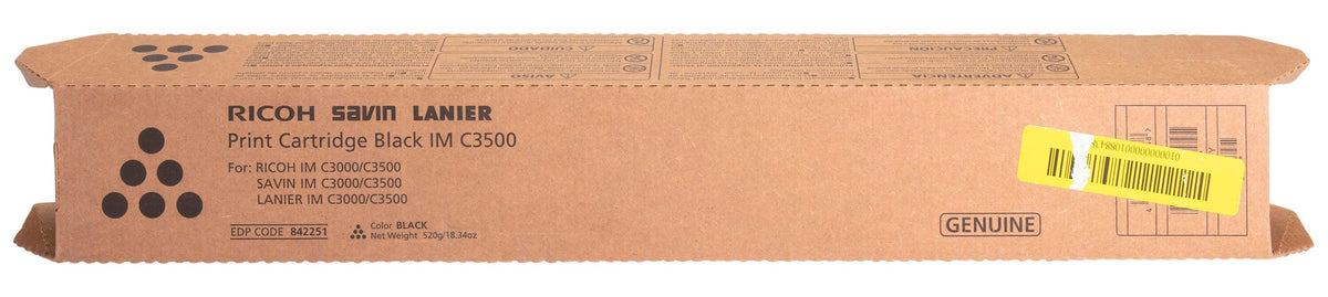 CARTRIDGE INK TONER RICOH RIC842251 BLACK