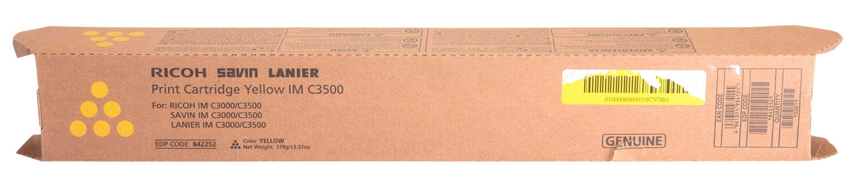 CARTRIDGE INK TONER RICOH RIC842252 YELLOW