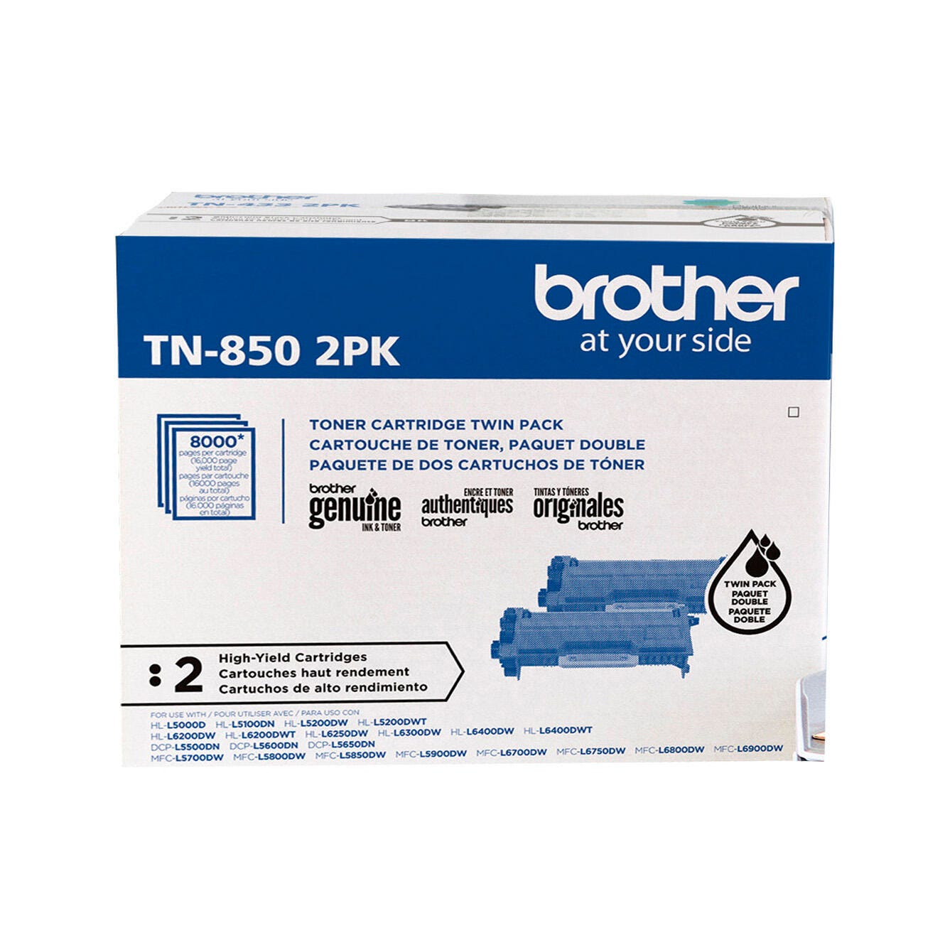 CARTRIDGE INK TONER BROTHER BRTTN8502PK BLACK