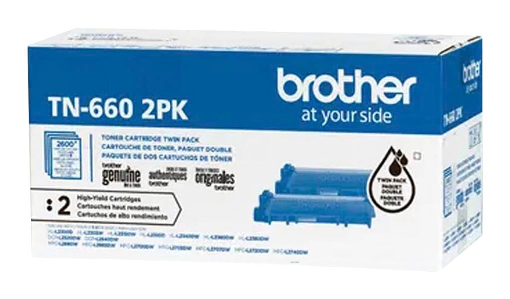 CARTRIDGE INK TONER BROTHER BRTTN6602PK BLACK