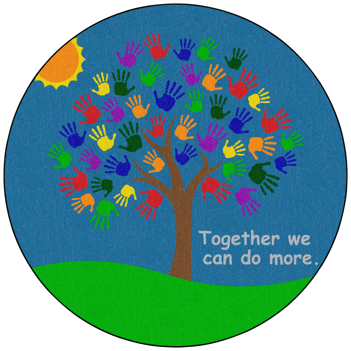 CHILDCRAFT - CARPETS - TOGETHER TREE - ROUND - 6 FT DIA