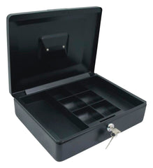 CASH BOX 4X9 IN BLACK STEEL CUI82012