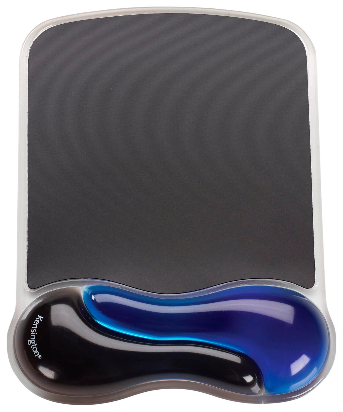 MOUSE PAD WITH GEL WRIST REST DUO BLUE/BLACK KMW51401