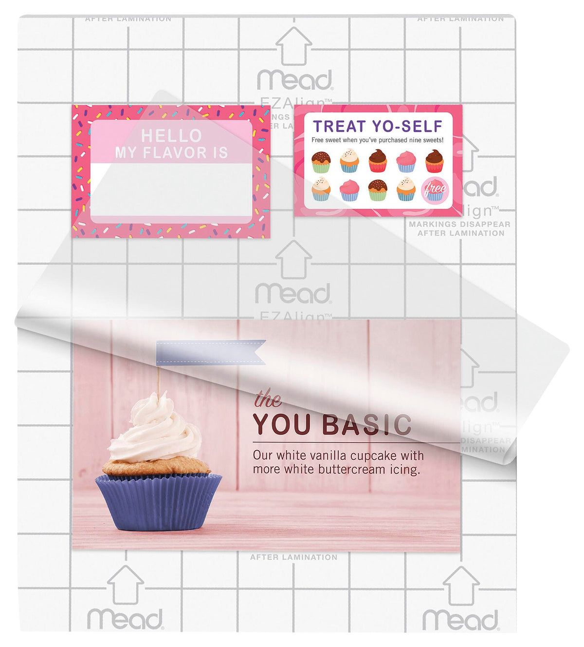 MEAD EZALIGN LAMINATING POUCH - 9 X 11-1/2 INCH - 3MIL - PK OF 100 MEA39029