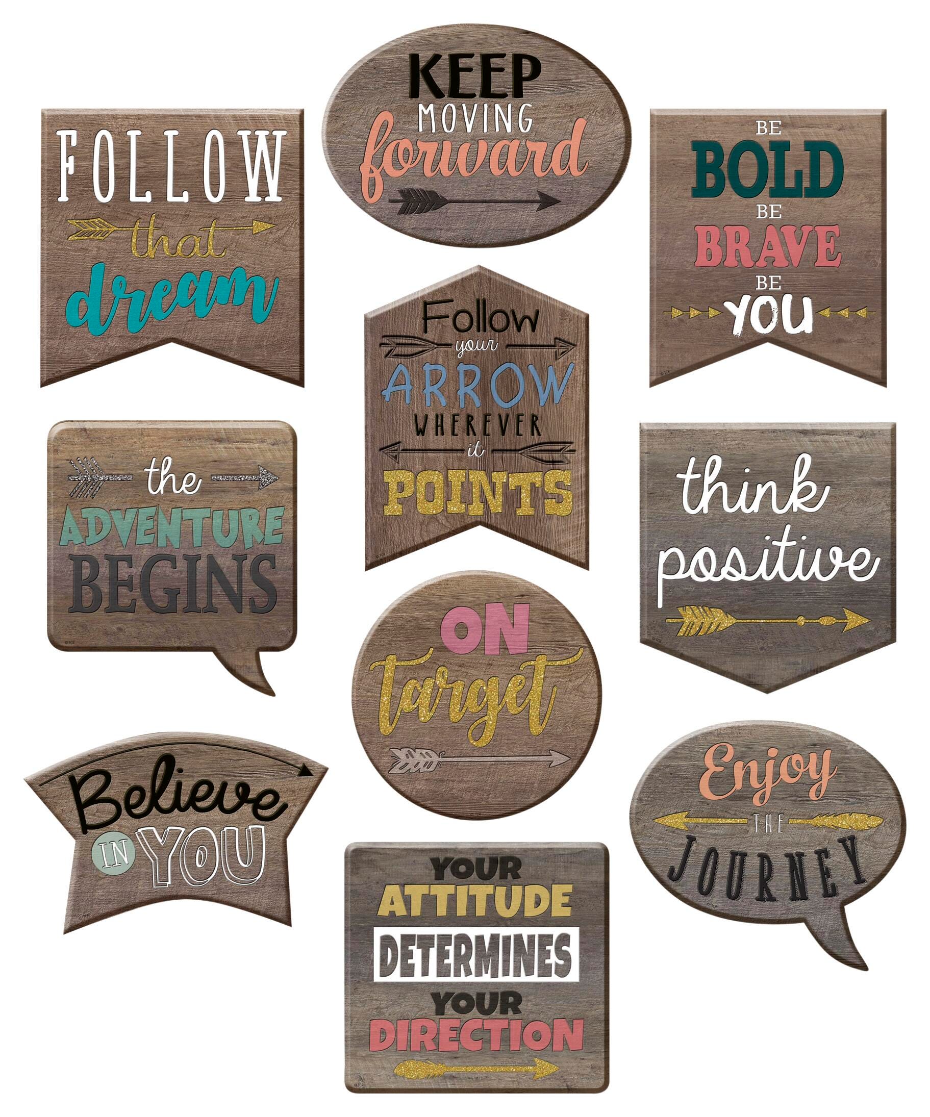 HOME SWEET CLASSROOM POSITIVE SAYINGS ACCENTS