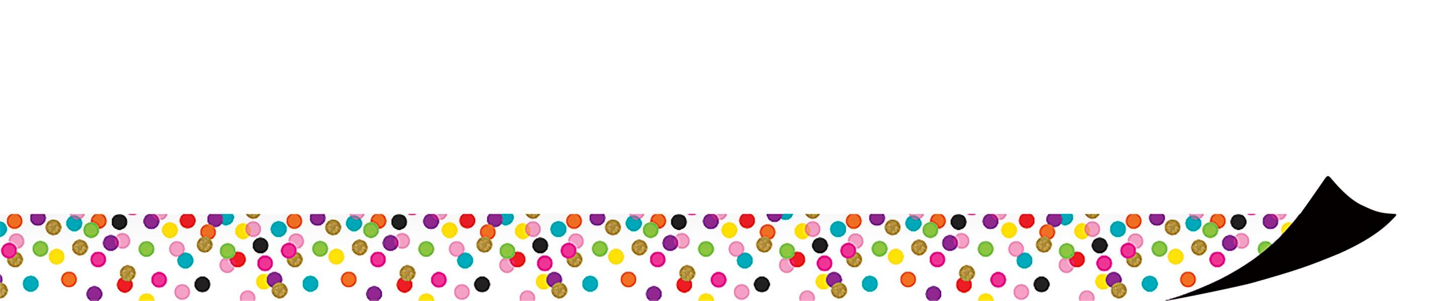 CONFETTI MAGNETIC BORDER TRIM TCR77149