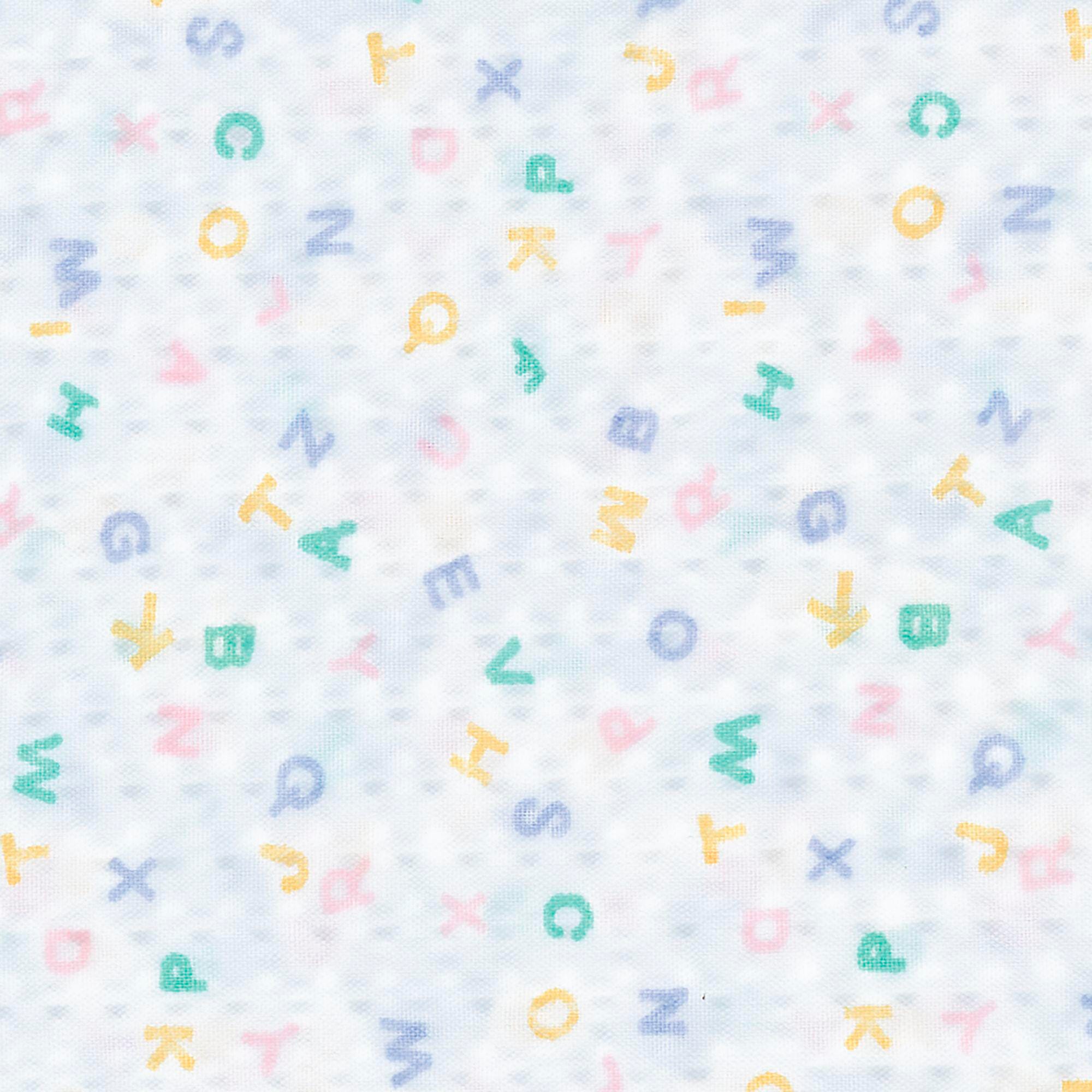 ANGELS REST ABC COT SHEET - TODDLER SIZE