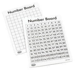 WRITE-ON WIPE-OFF 120 NUMBER MATS