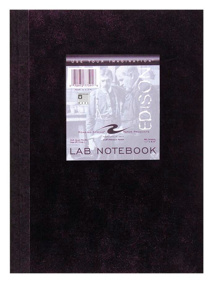 PAPER PAD COMPOSITION LAB 8.5X11 IN 60 SHTS