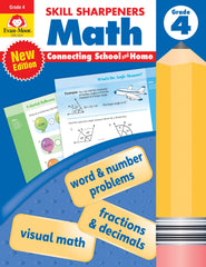 WORKBOOK - SKILL SHARPENERS MATH GRADE 4