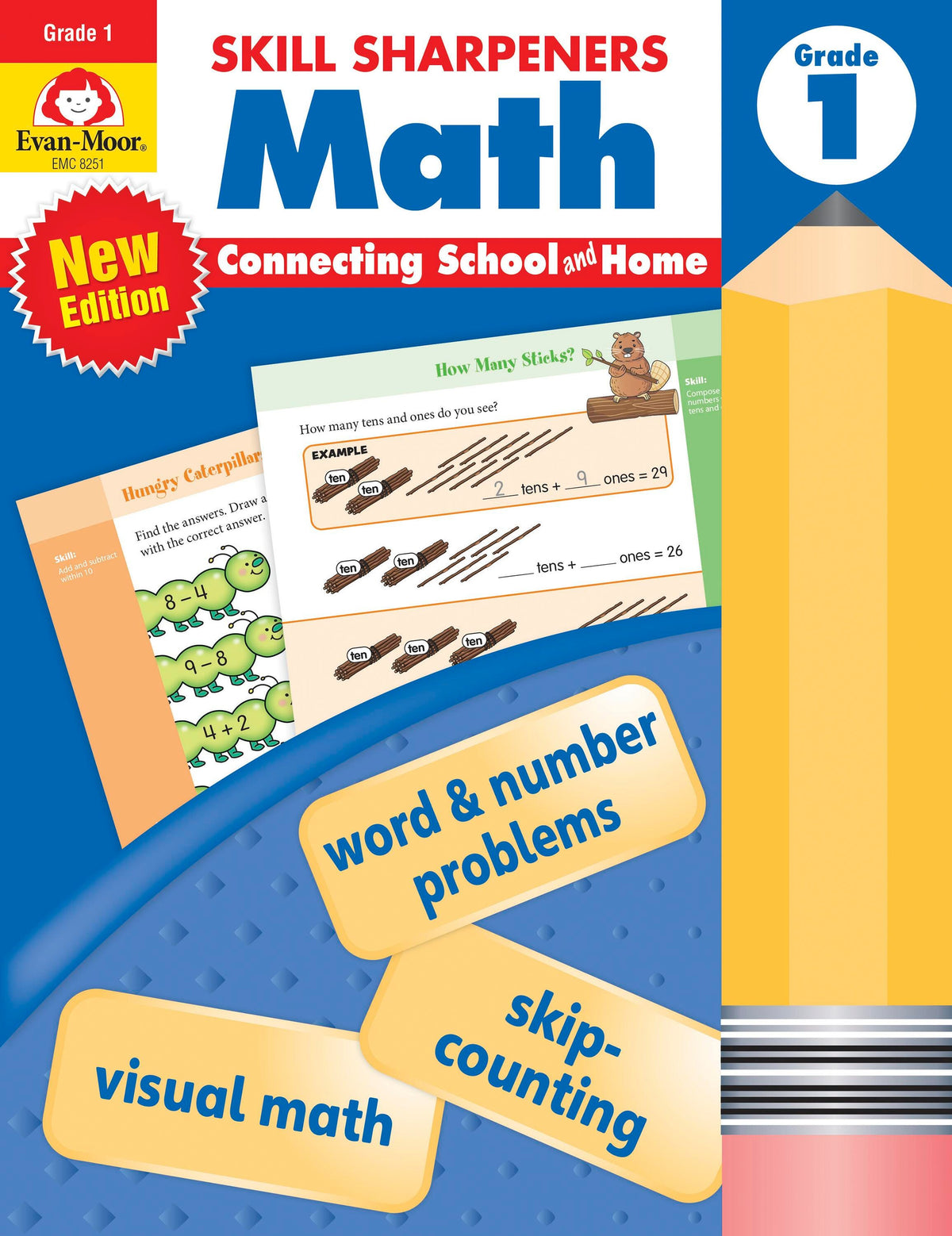 WORKBOOK - SKILL SHARPENERS MATH GRADE 1