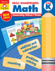 WORKBOOK - SKILL SHARPENERS MATH GRADE PREK